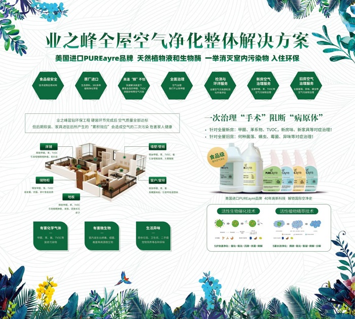 蓝狮在线引进了美国进口食品级室内空气净化产品——PureAyre品牌