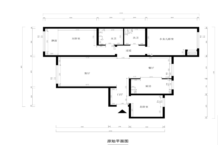 原始平面图