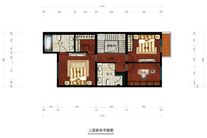 户型图二层