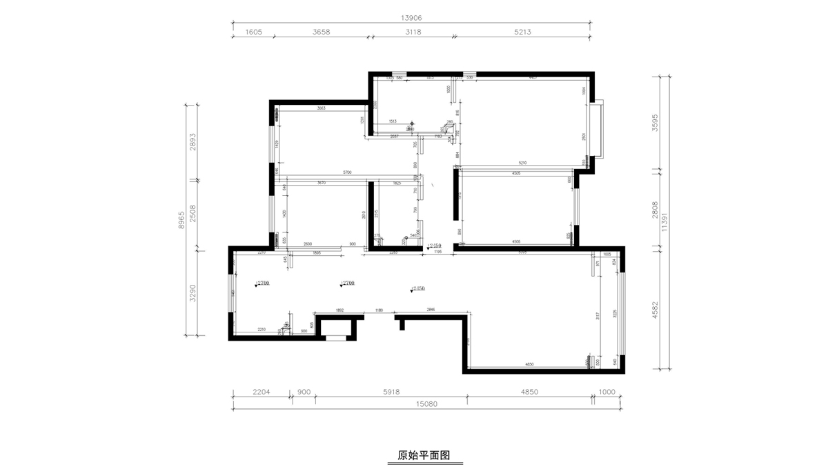 原始平面图