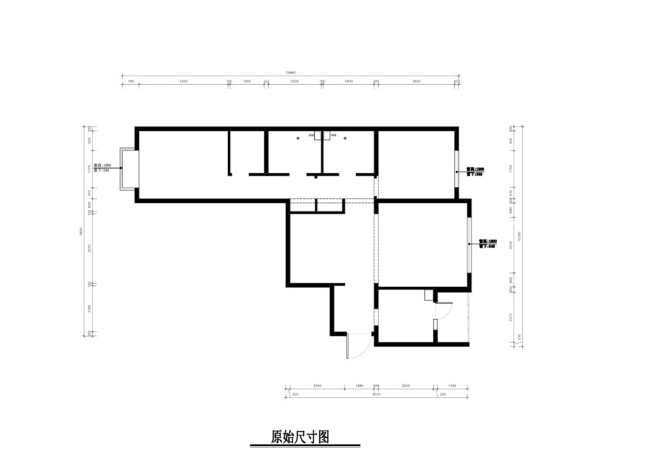 原始平面图