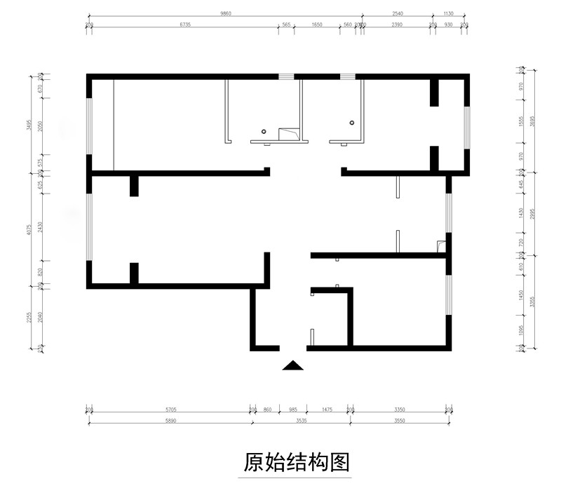 原始户型图