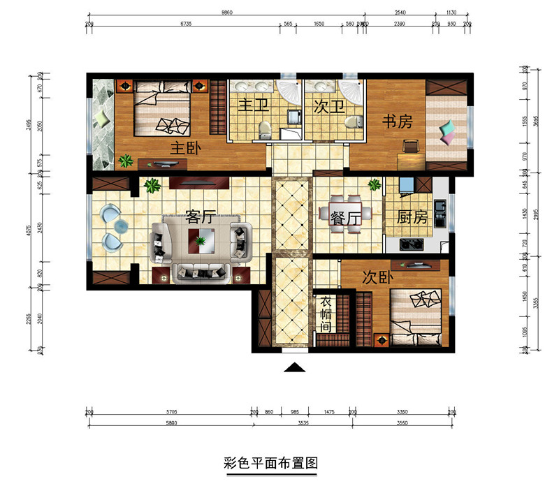 户型结构图