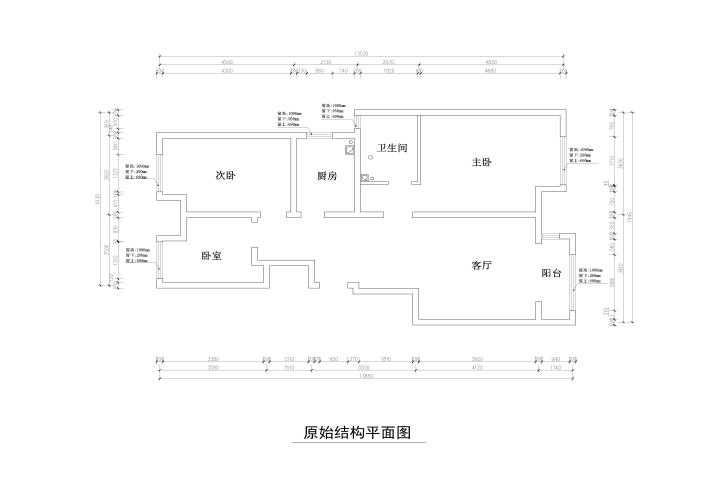 原始平面图