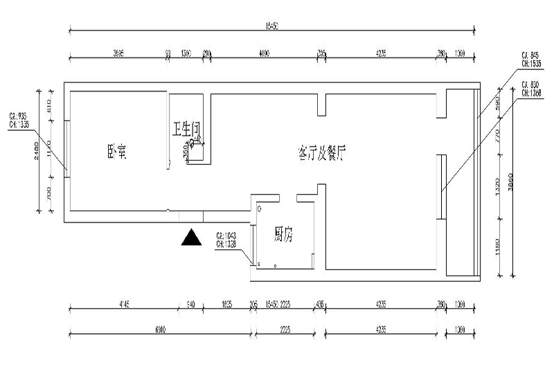 原始平面图