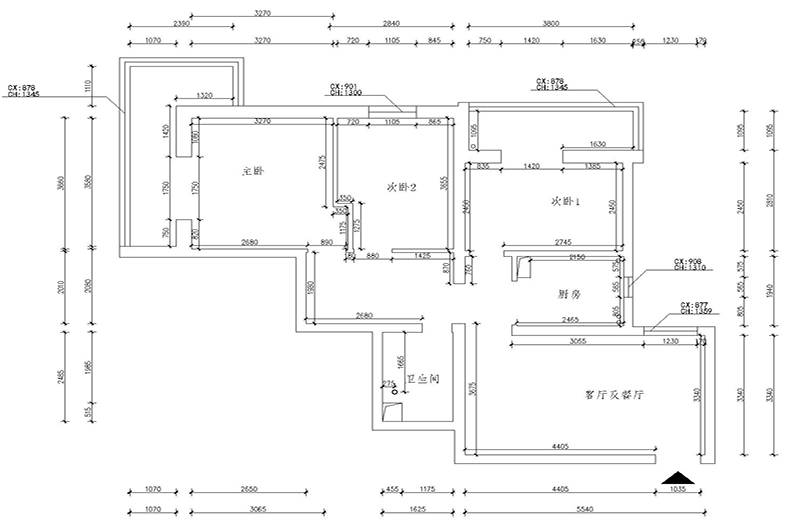 原shi平面图