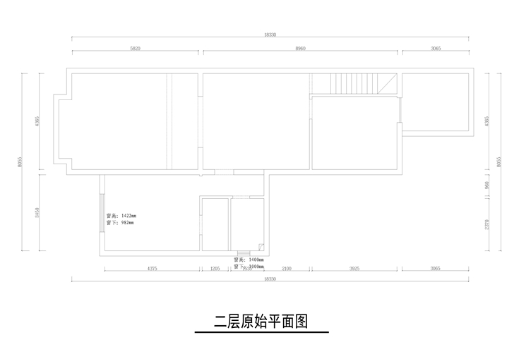 二层原shi结构图