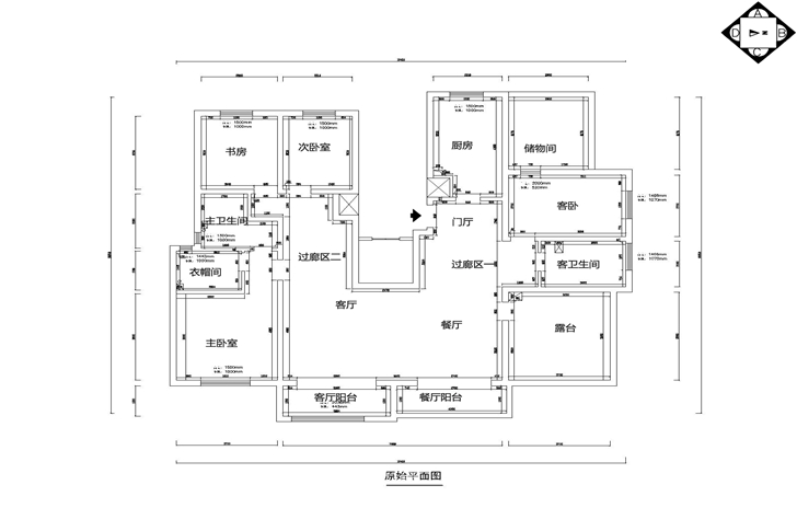 原shi平面图