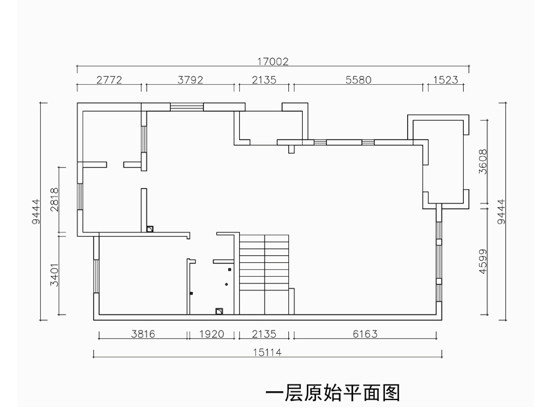 一层原始结构图