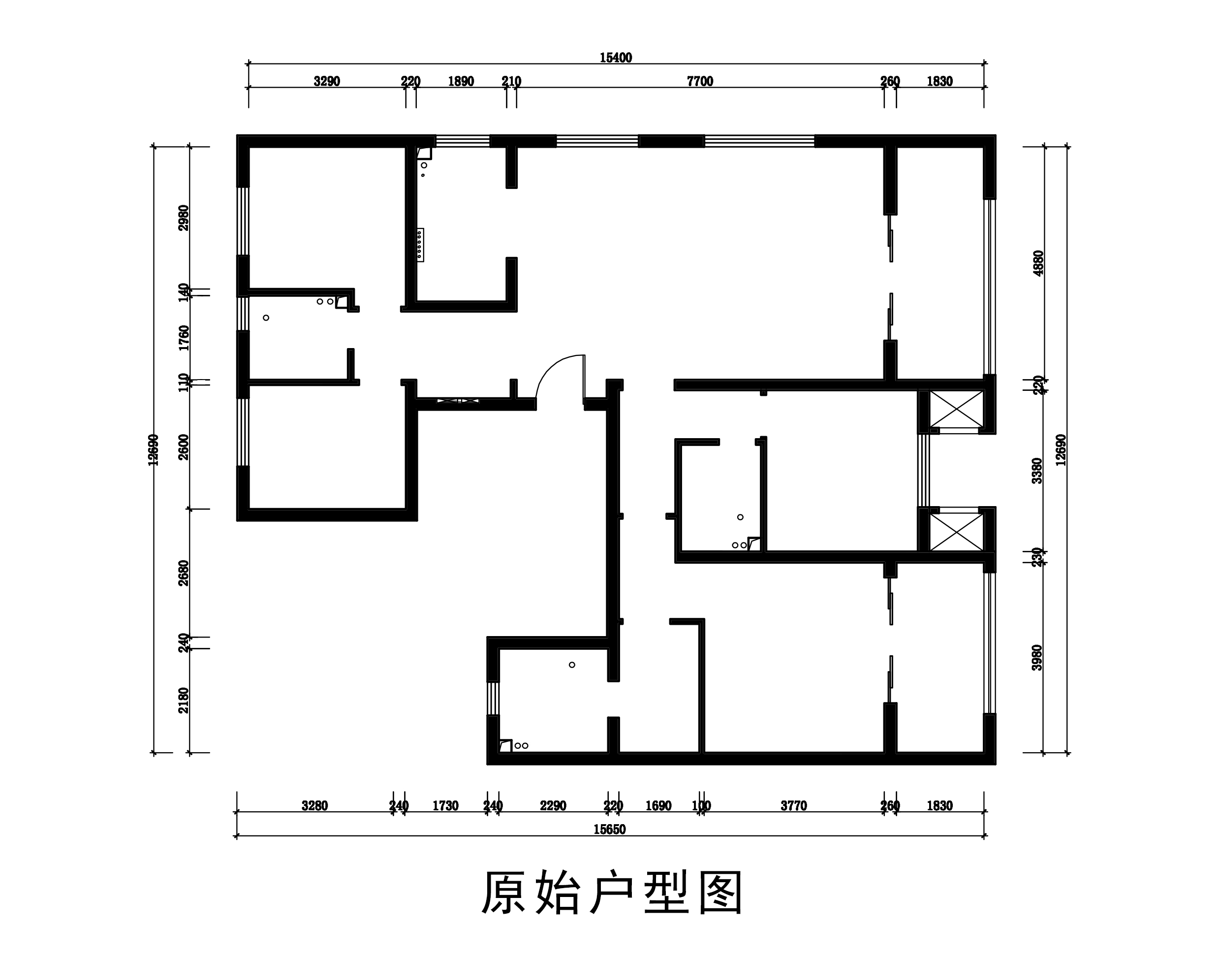 原shi户型图