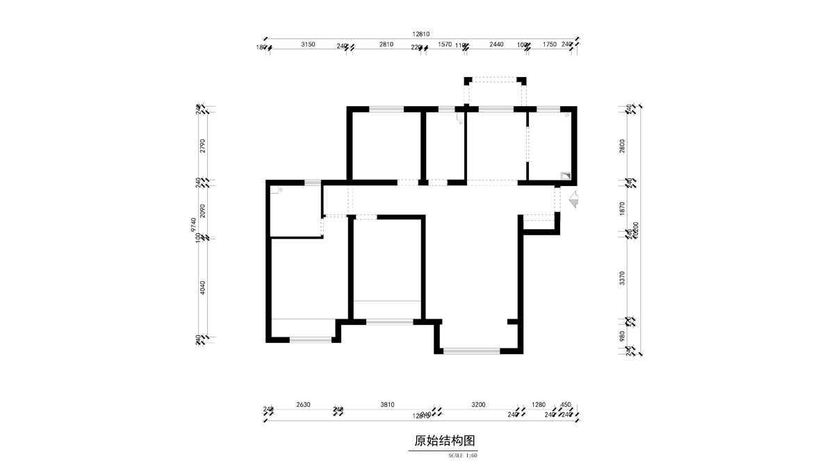 原始平面图