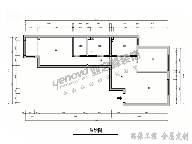 原始平面图