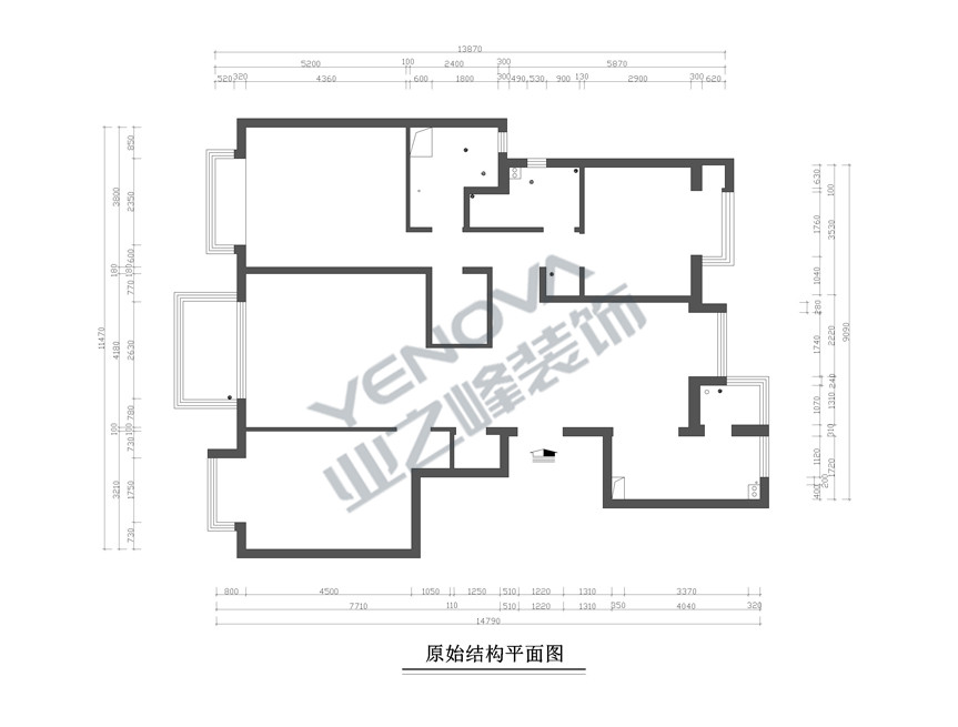 原始户型图