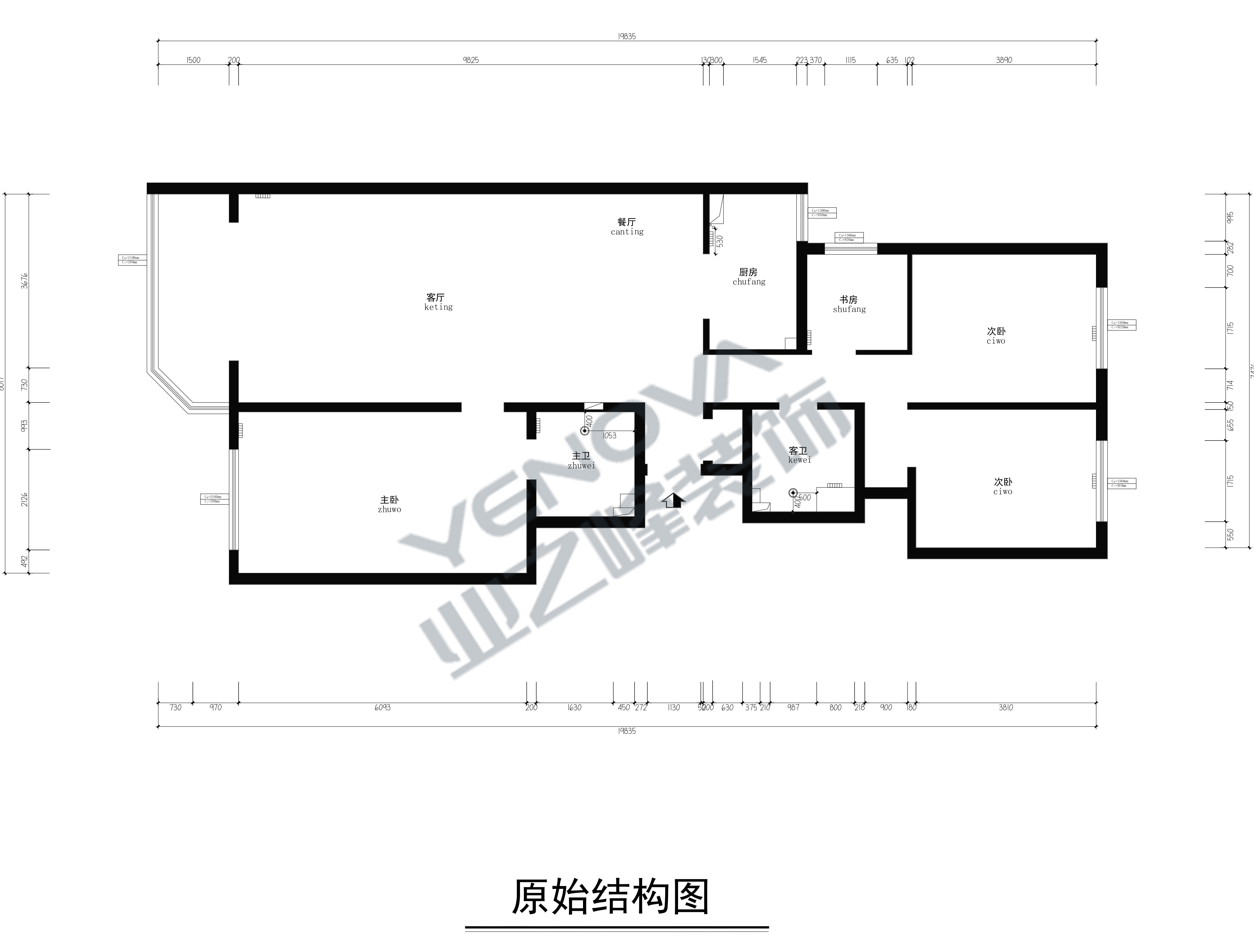 原始结构图