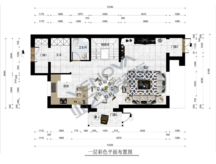 一层平面布置图