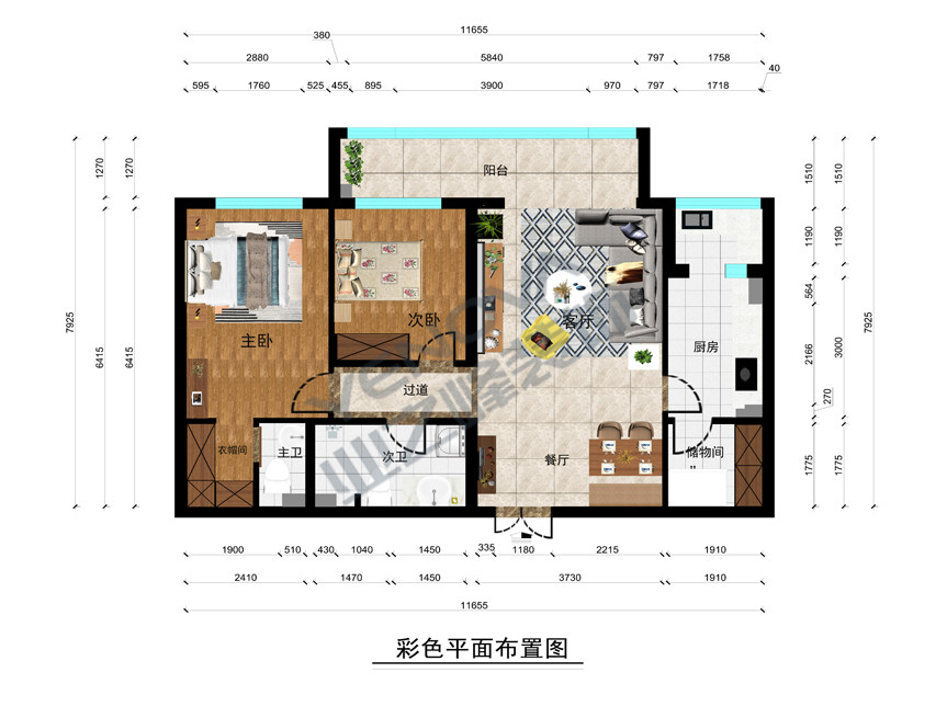 平面部署图