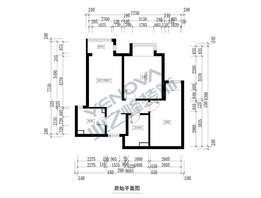 原shi平面图