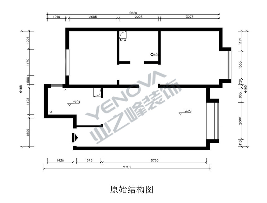 原始平面图