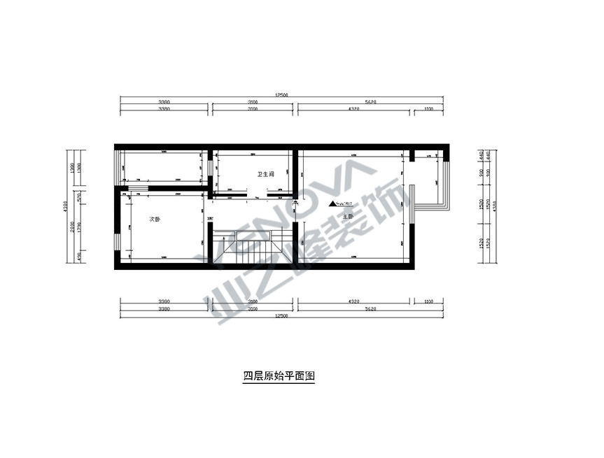 四层原shi平面图