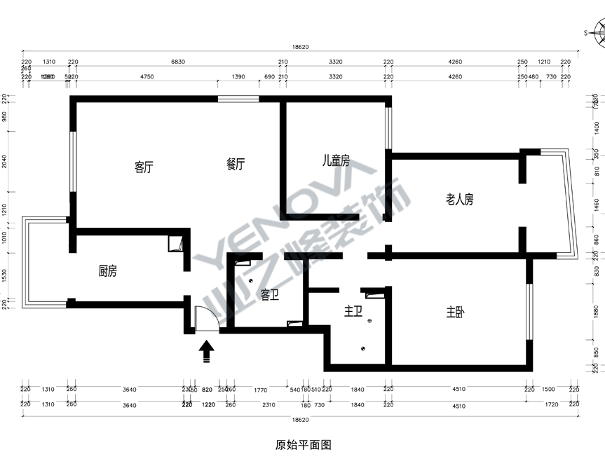 原shi平面图