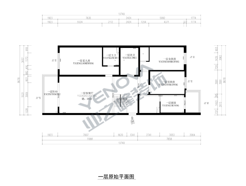 一层原始结构图