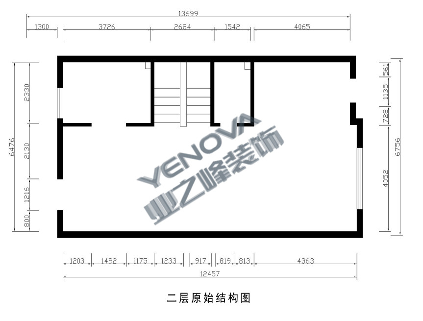 二层原shi结构图