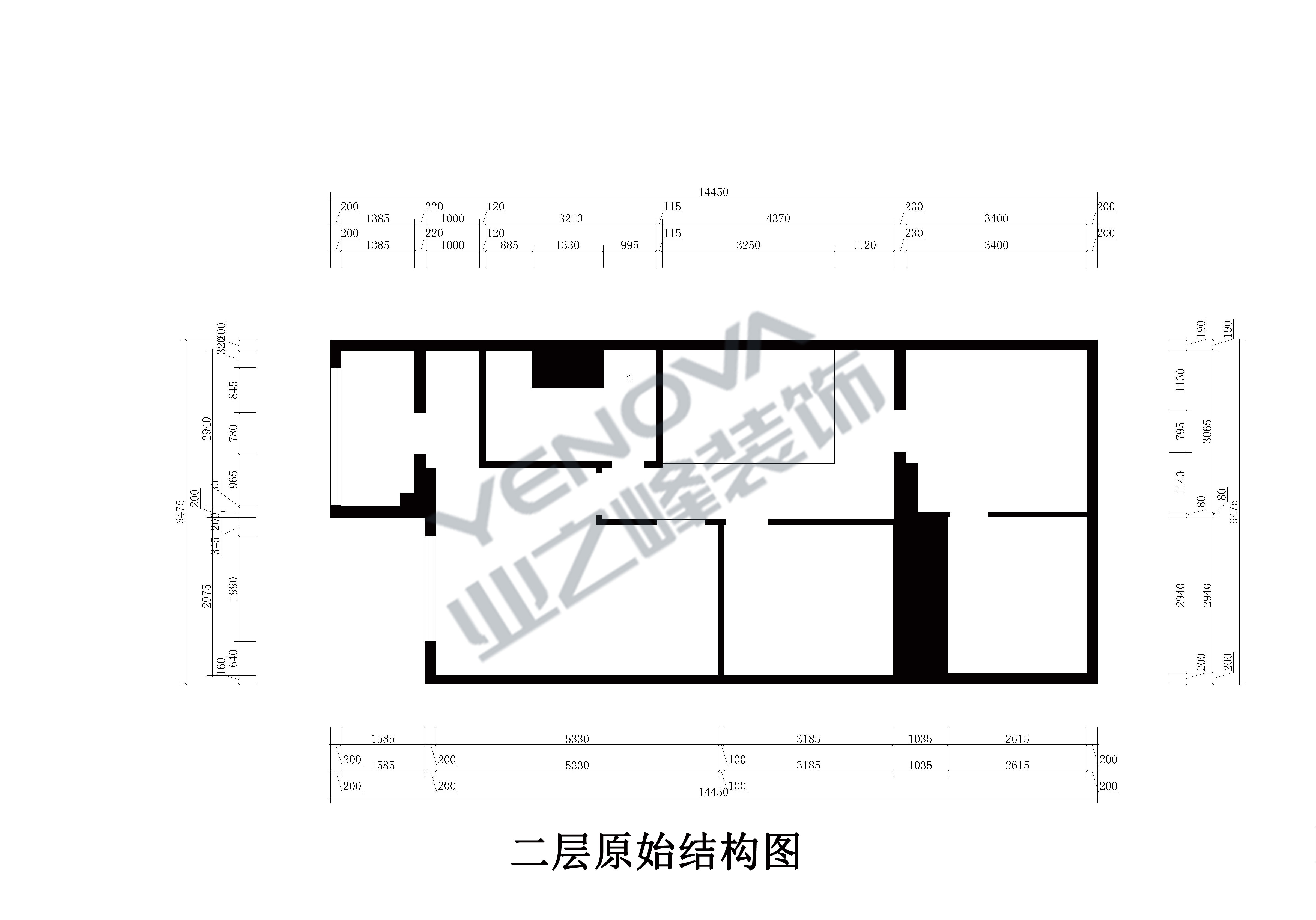 原始平面图