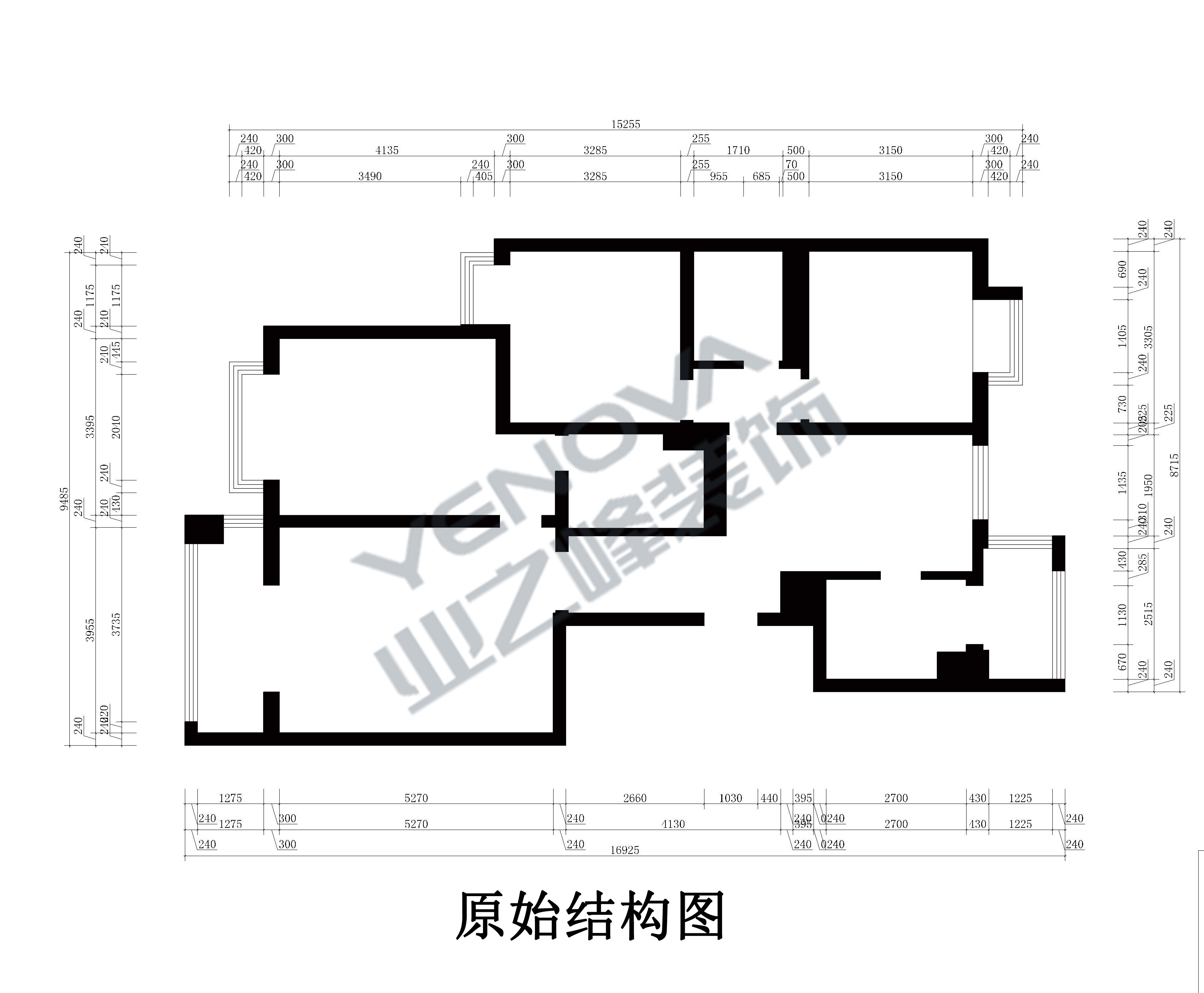 原始平面图