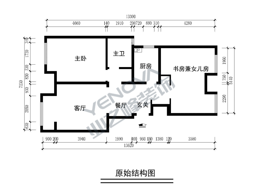 原始平面图