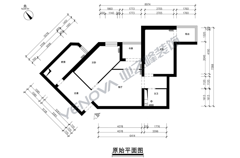 原始平面图