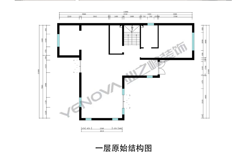 一层原shi结构图