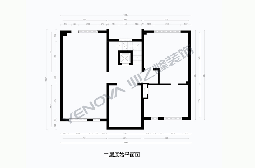 二层原shi结构图