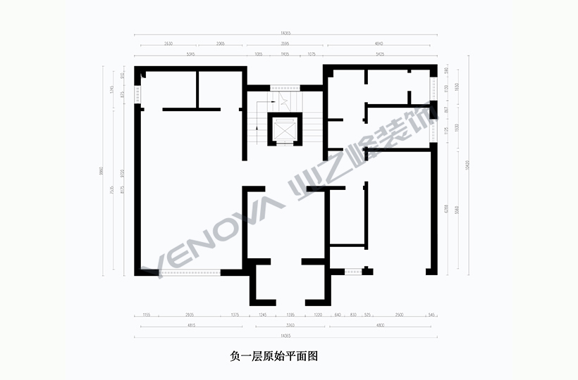 负一层结构图