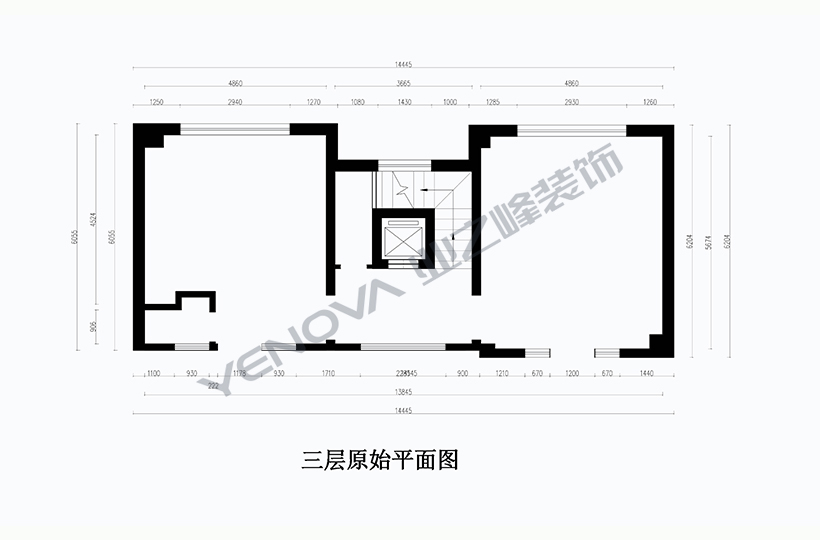 三层结构图