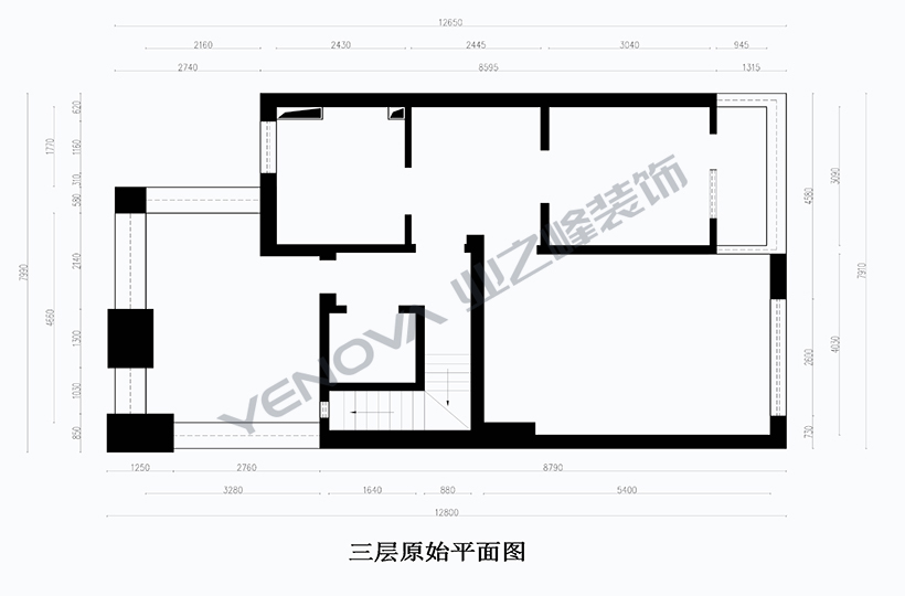 三层结构图