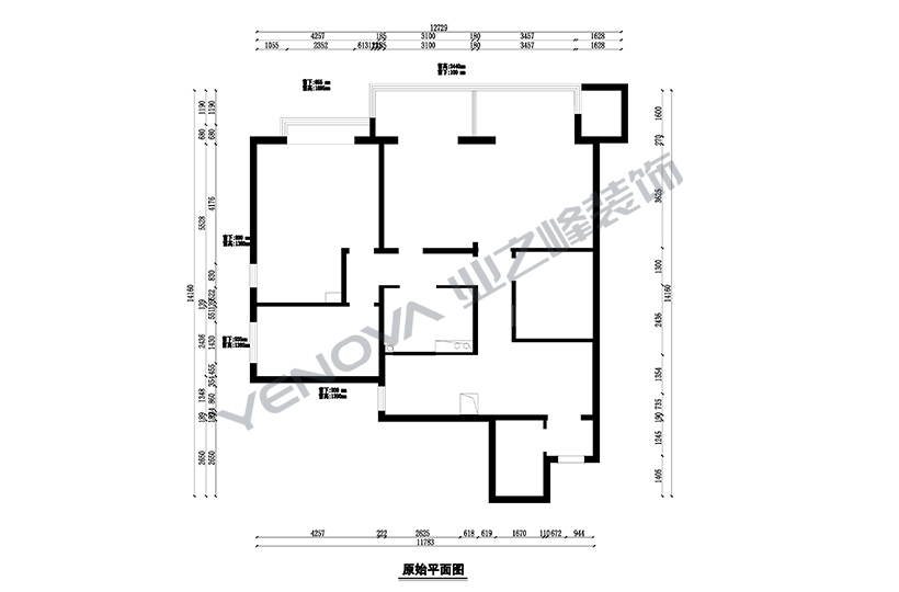 平面结构图