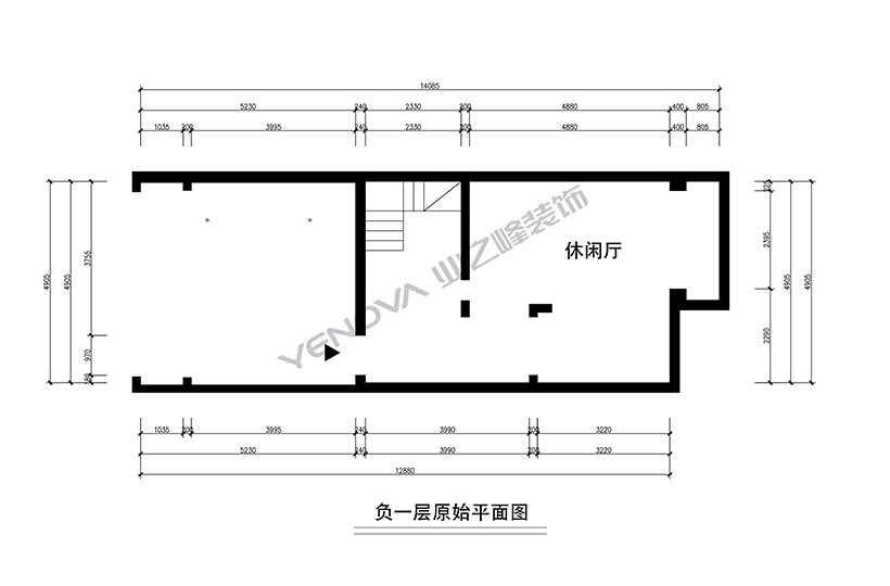 负一层原shi平面图