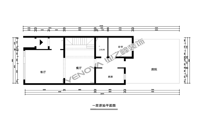 一层原shi平面图