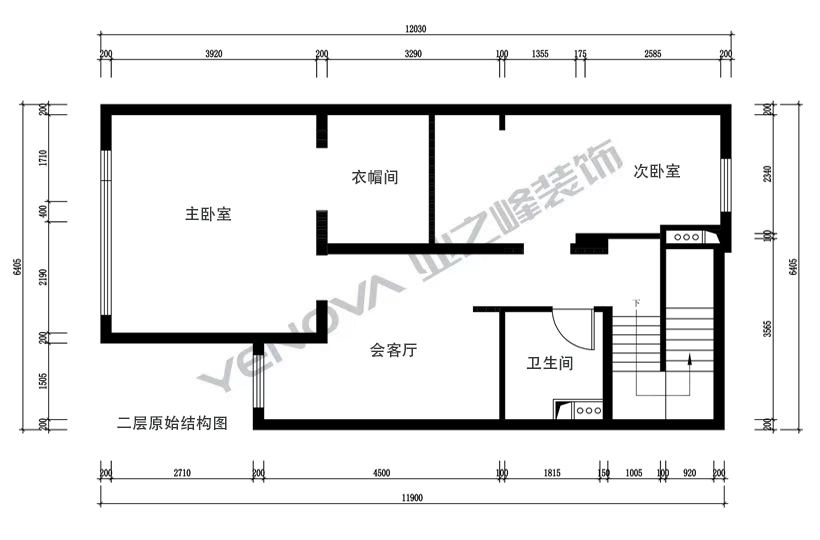 二层结构图