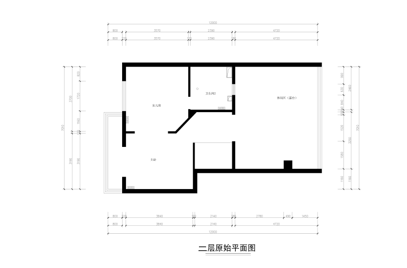 二层平面图