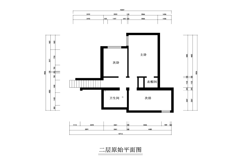 二层平面图