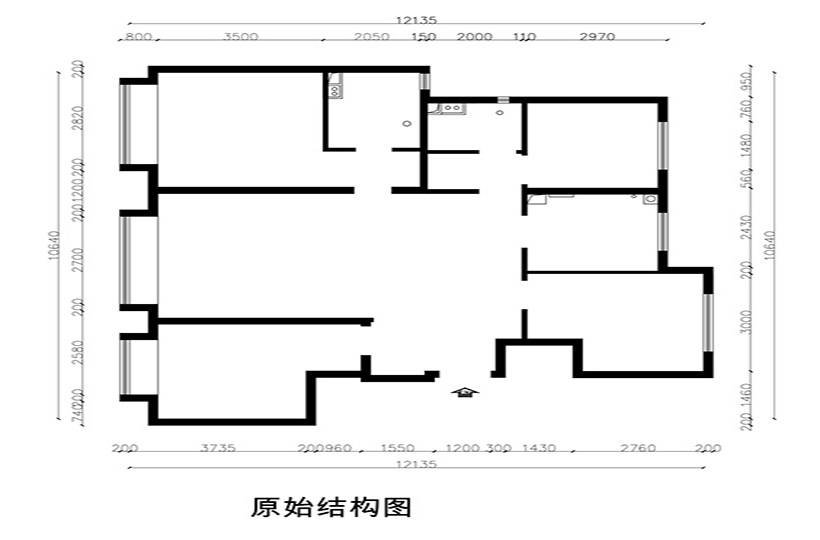 原始平面图