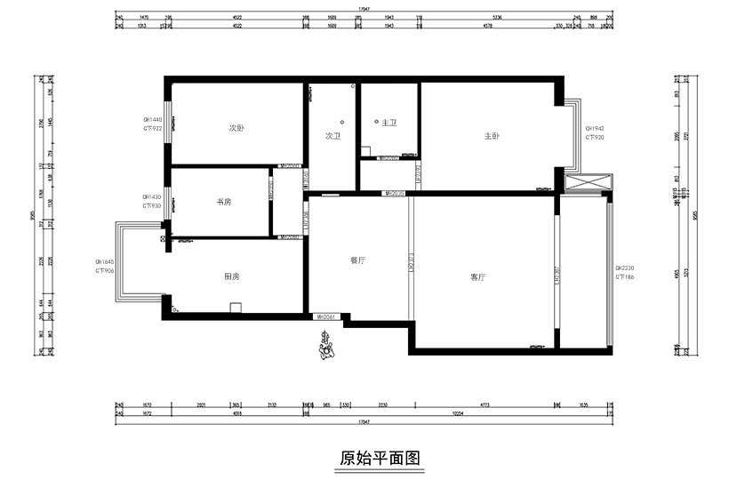 原shi平面图