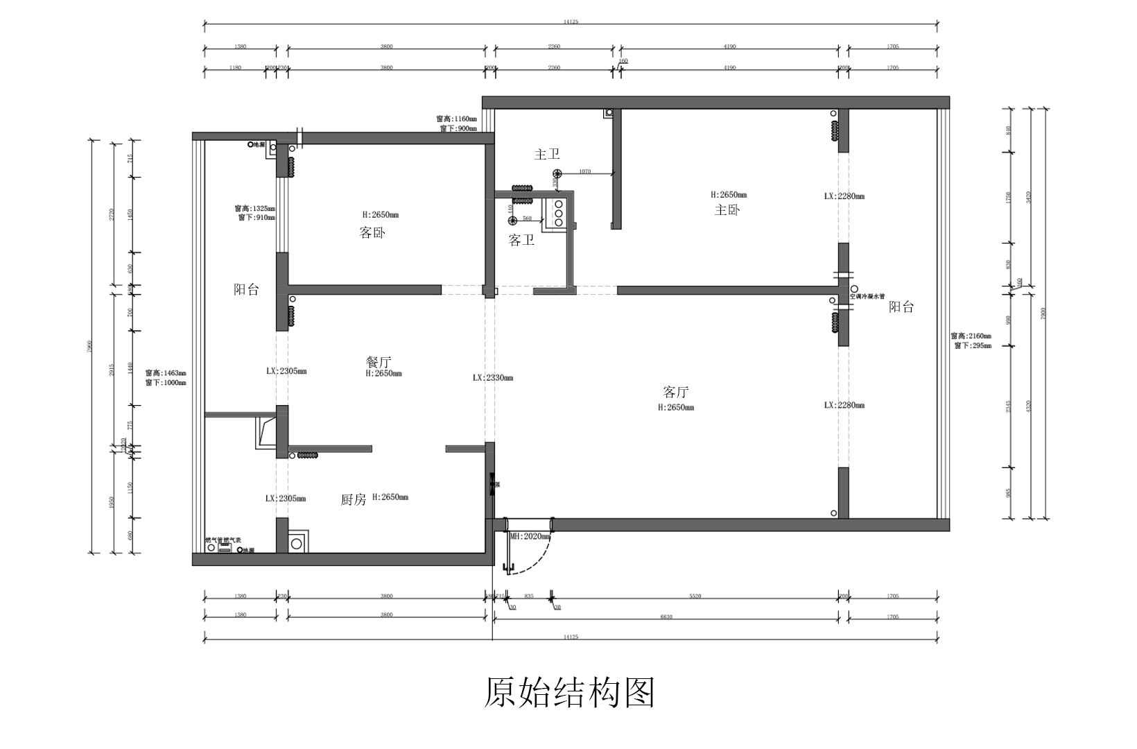 原始结构图