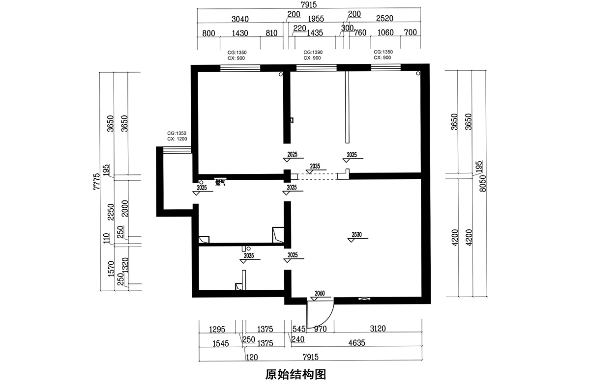 原始结构图