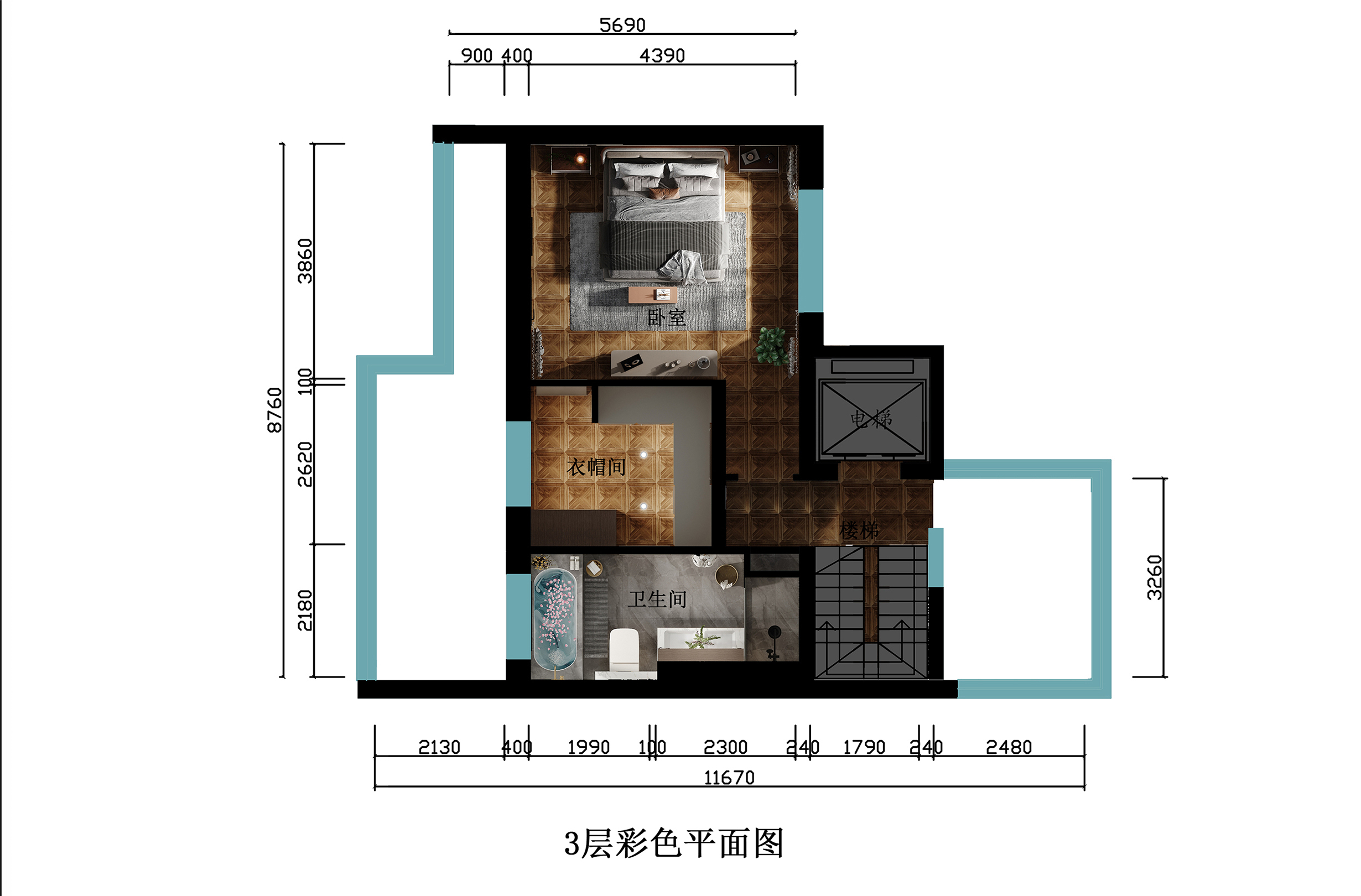 三层彩平图