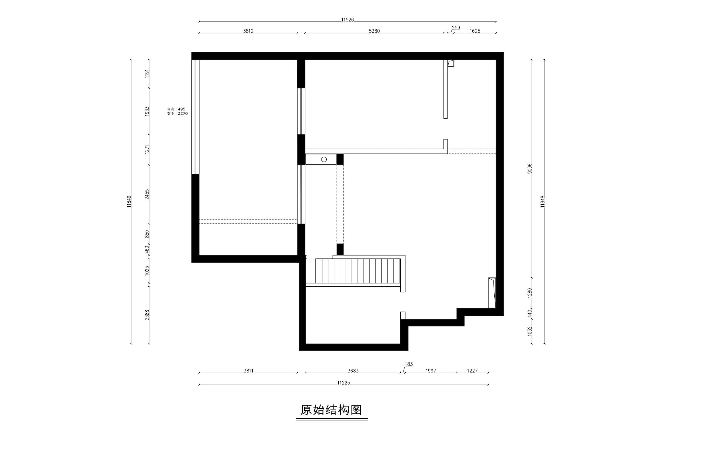 负一层原shi结构图