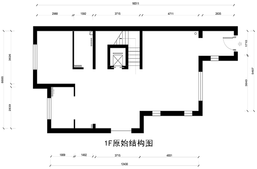 1F原始结构图