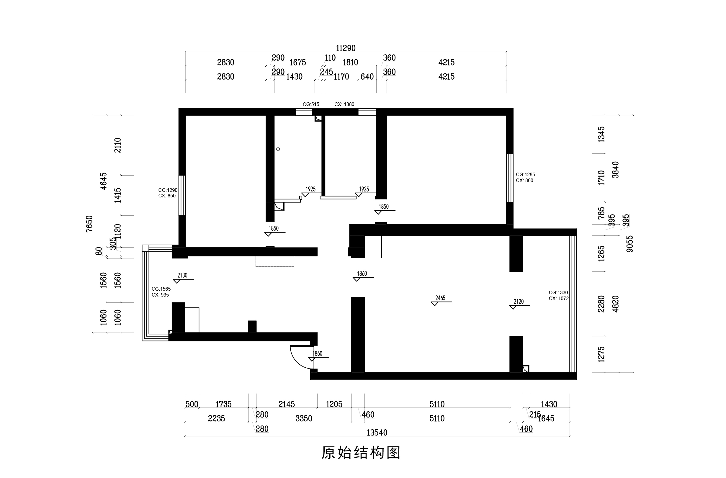 原始结构图