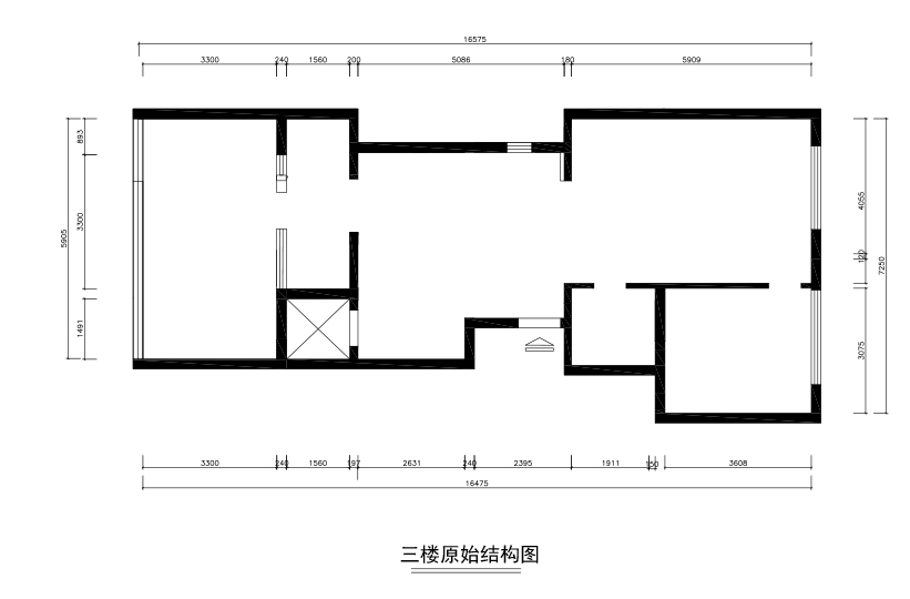 三层原shi结构图